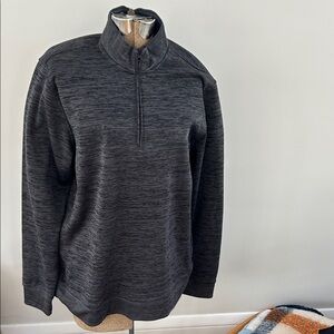 Under Armour Men's Charcoal Zip-Up Sweater